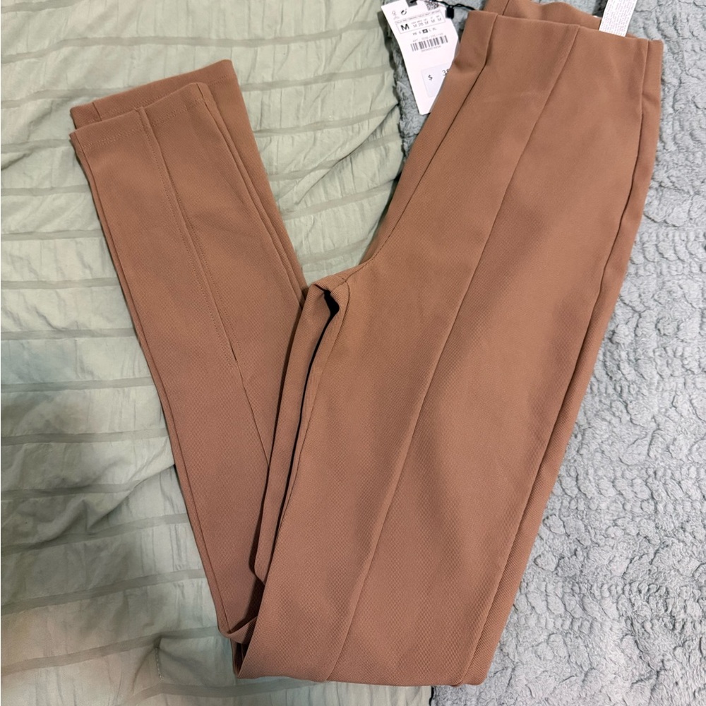 Zara Tan Leggings